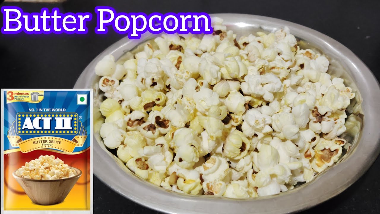 परफेक्ट बटर पॉपकॉर्न रेसिपी | बच्चों और बड़ों की फेवरेट how to make butter popcorn #vedivlogs 