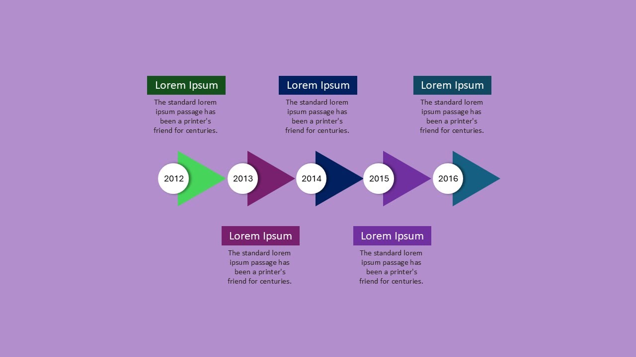Cool & Simple Timeline Slide Design in PowerPoint ⏳ | Easy PPT Timeline Tutorial