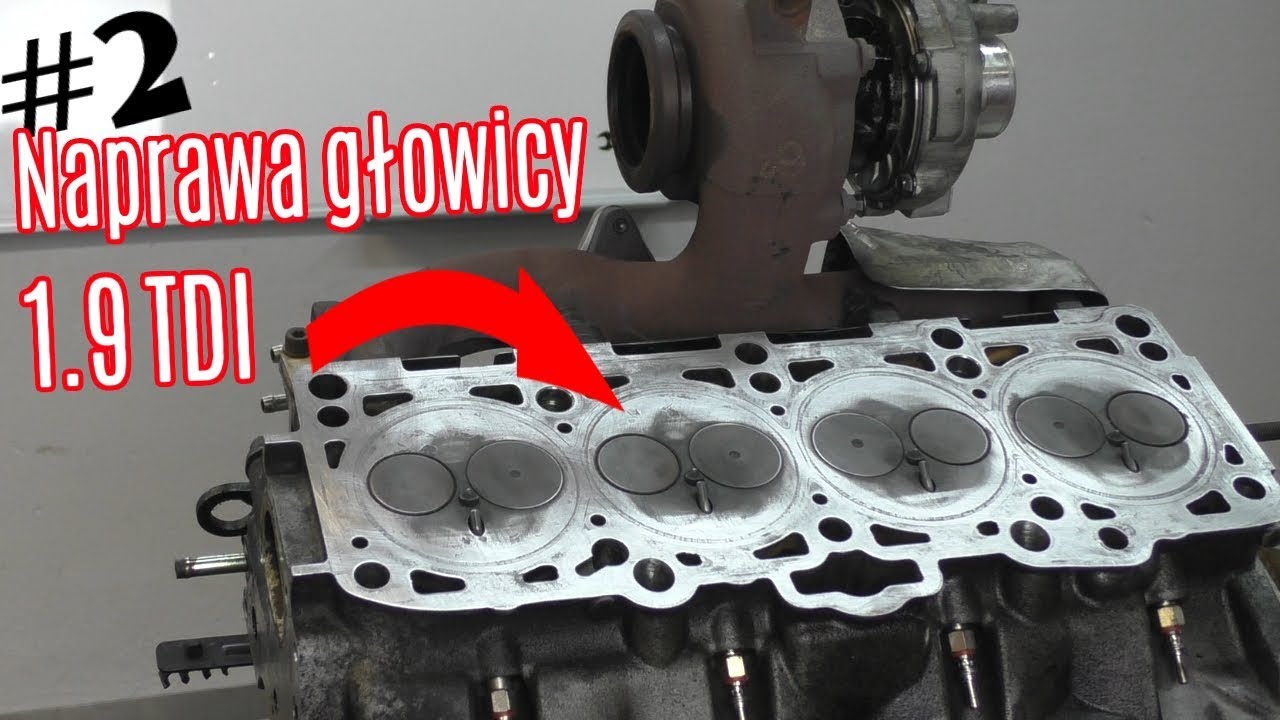 VW 1.9 TDI rozbjeramy i szlifujemy Glowice #2
