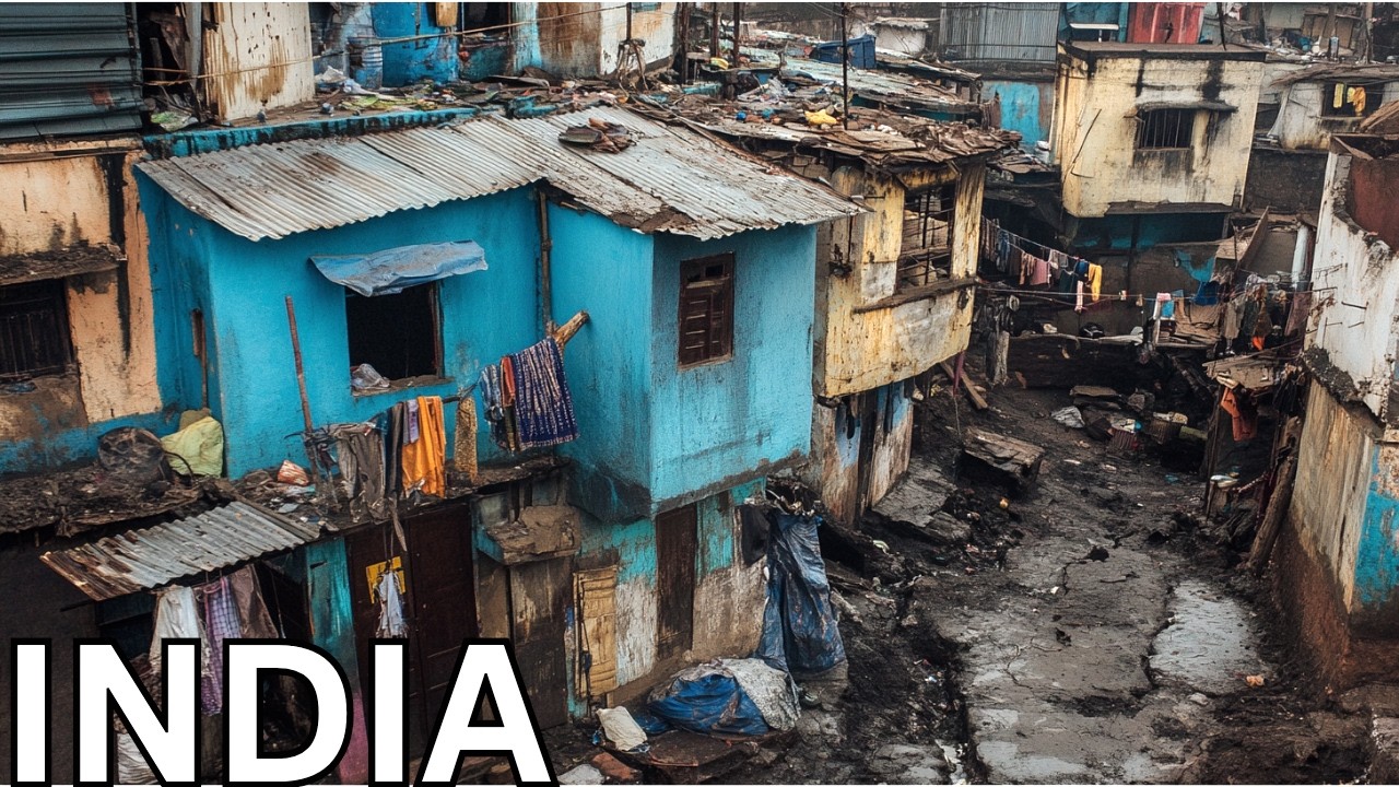🇮🇳😱 MUMBAI INDIA: Poverty and Hope Side by Side 😲 Mumbai Chor Bazaar Walking Tour, 4K