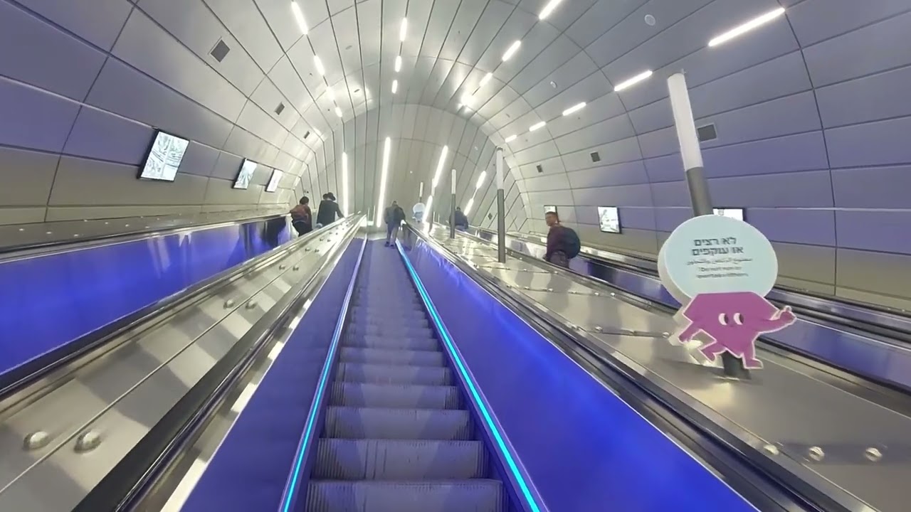 Podzemná vlaková stanica Jerusalem 🇮🇱