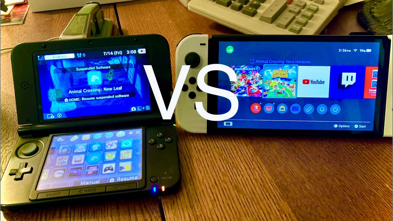 Animal Crossing 3DS and Switch Comparison