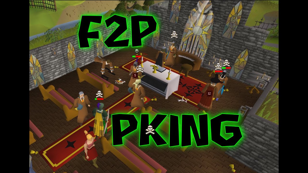 Old School Runescape / F2P MAX PKING / PVP WORLD / LUMBRIDGE / LIVESTREAM