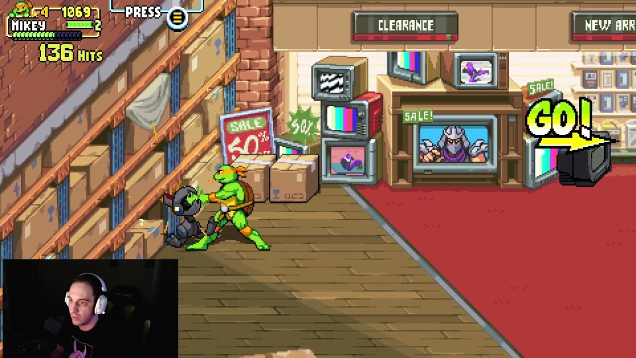 TMNT Shredder's Revenge гайд как получить 250 hit string (Cowabunga It Is)