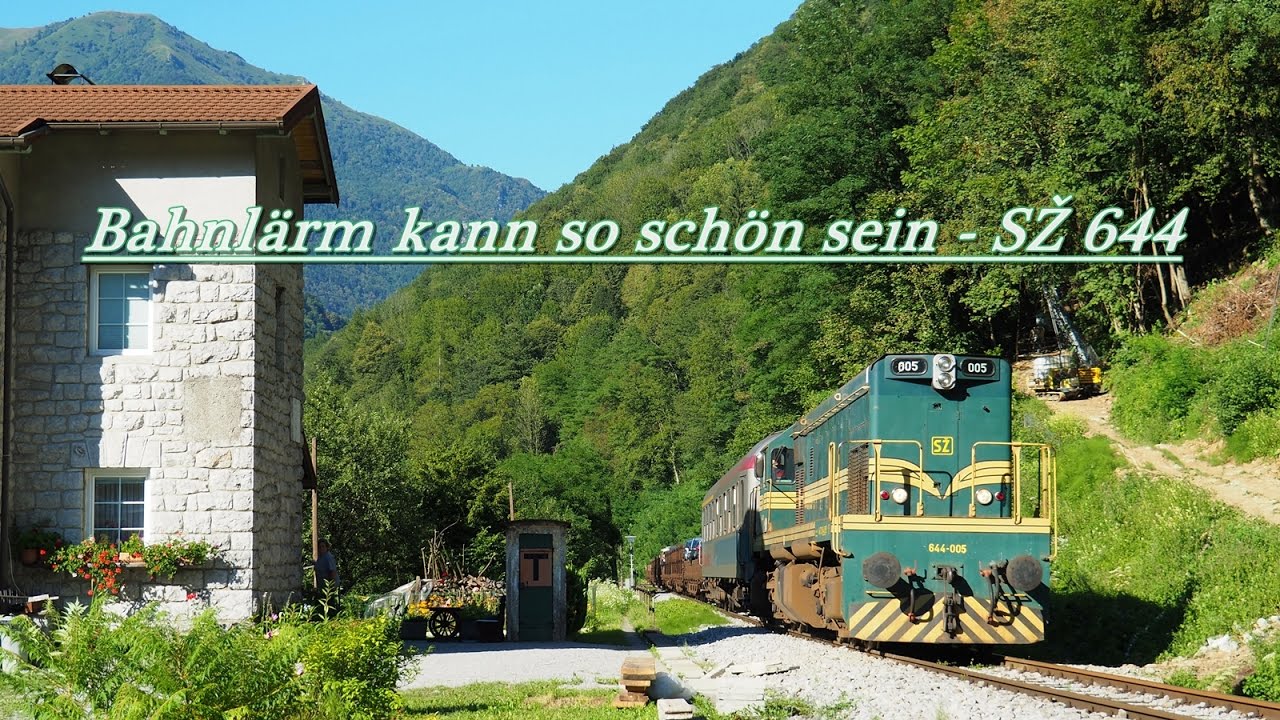 Bahnl&auml;rm kann so sch&ouml;n sein - SZ 644 am Avtovlak
