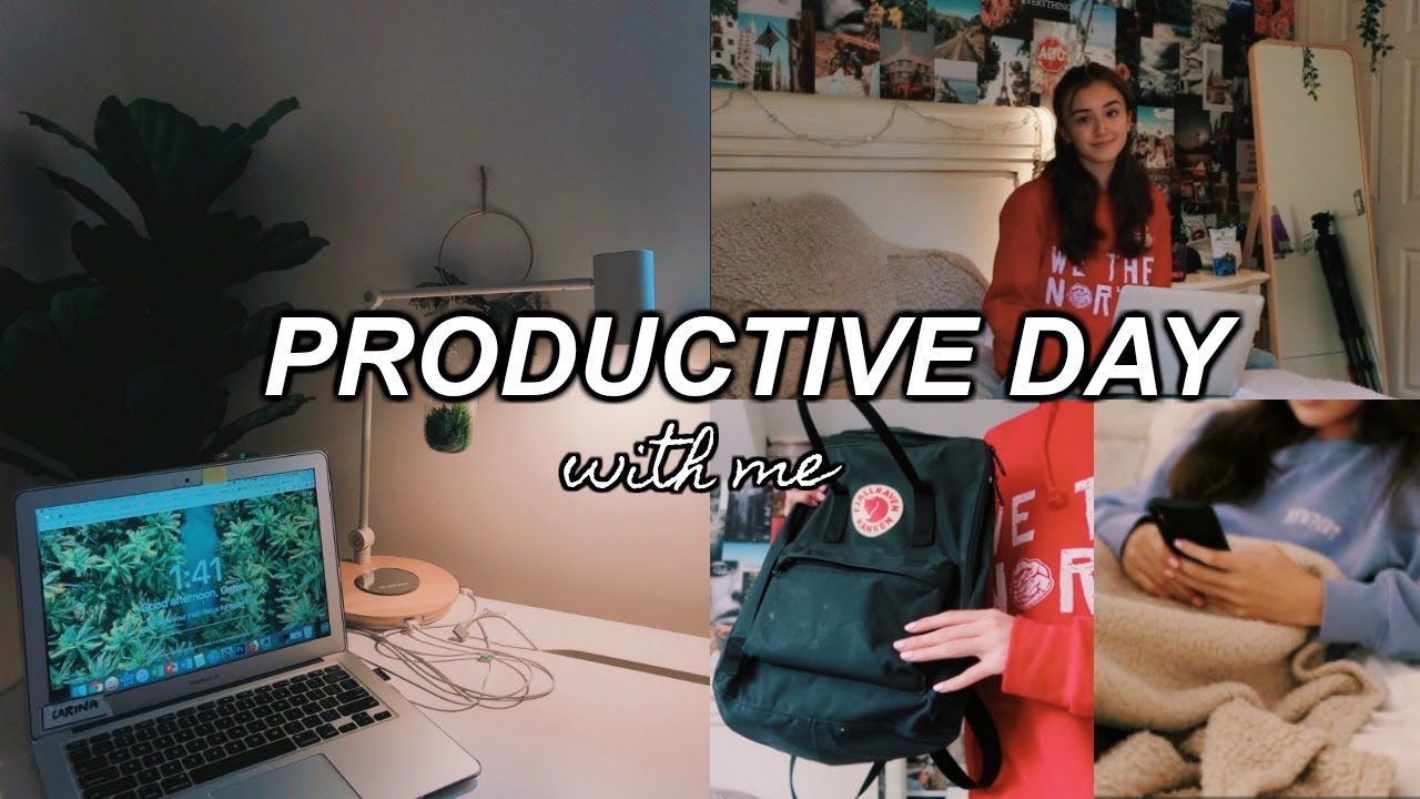 PRODUCTIVE DAY WITH ME! a productive day in summer :)