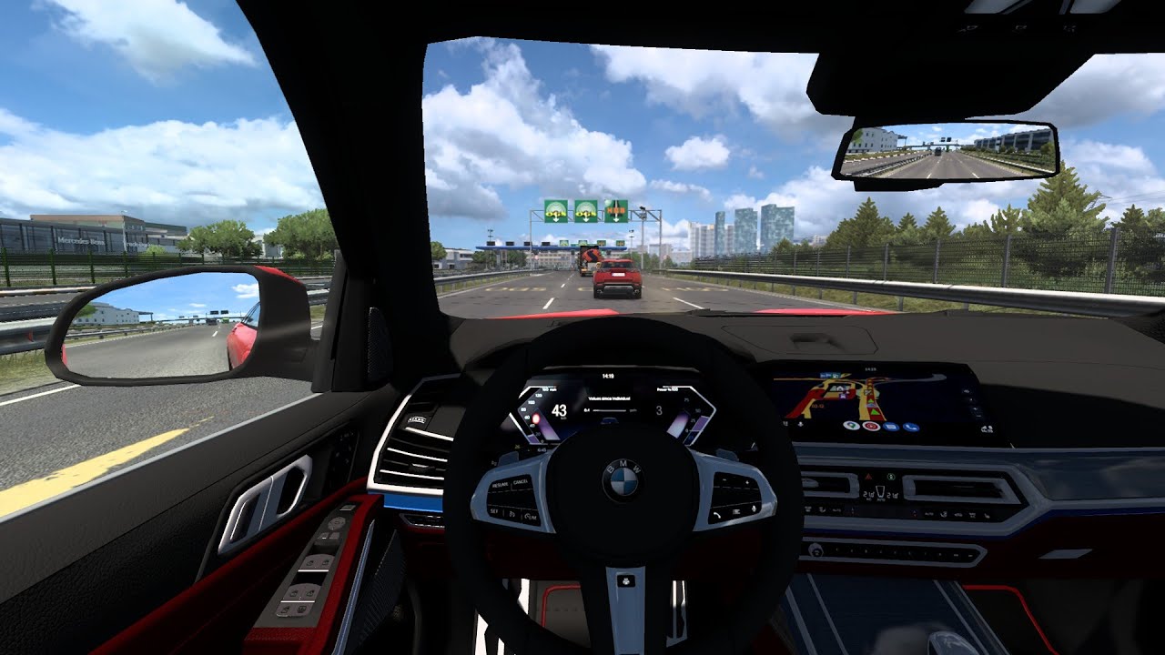 2023 BMW X7 Euro Truck Simulator2 | Steering Wheel | Gameplay