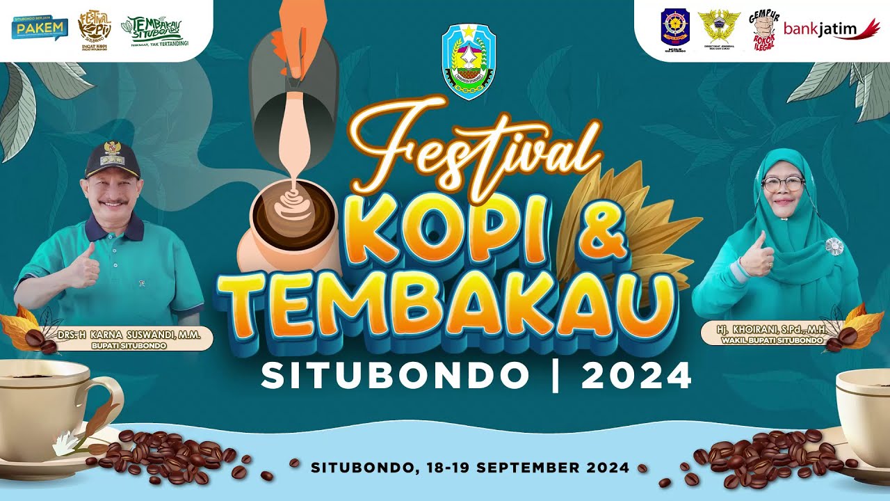 🔴 LIVE FETIVAL KOPI DAN TEMBAKAU SITUBONDO TAHUN 2024
