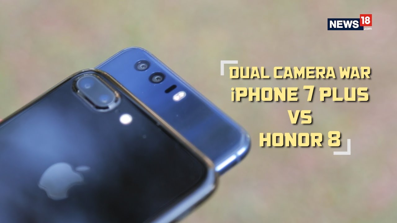Dual Camera War | Apple iPhone 7 Plus vs Honor 8