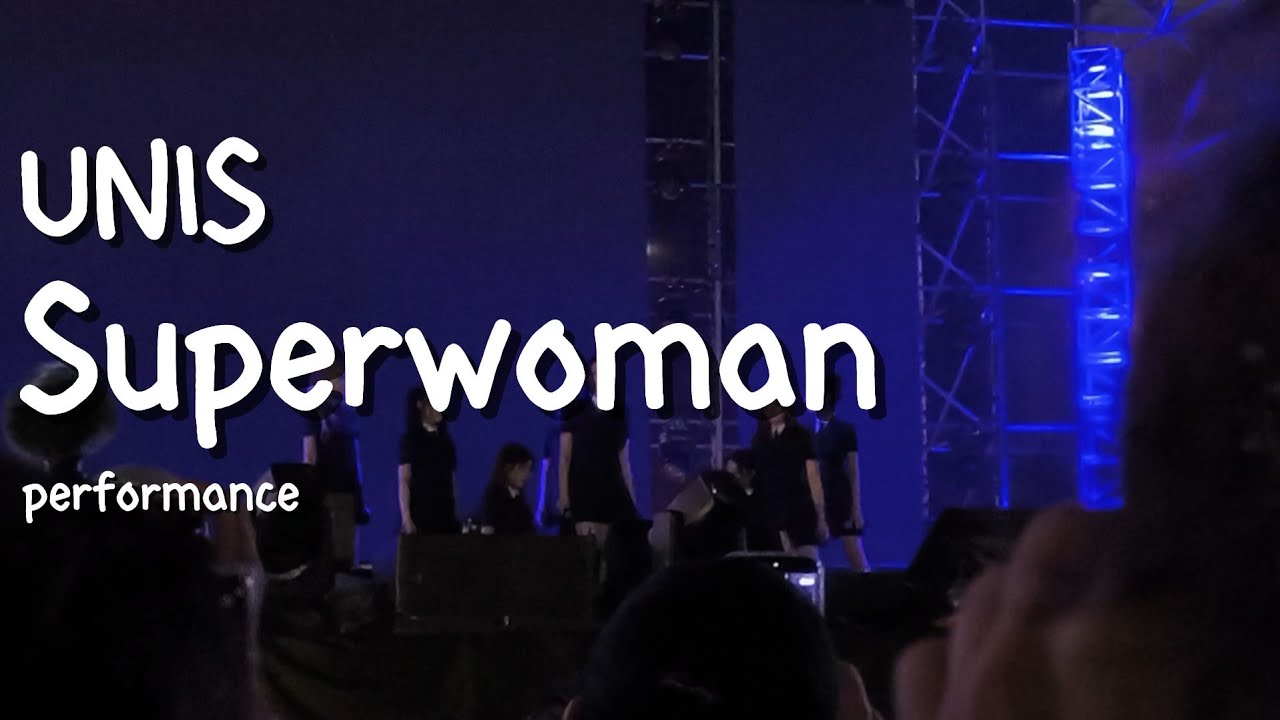 251220 유니스 UNIS Superwoman performance at Tainan Christmas Concert