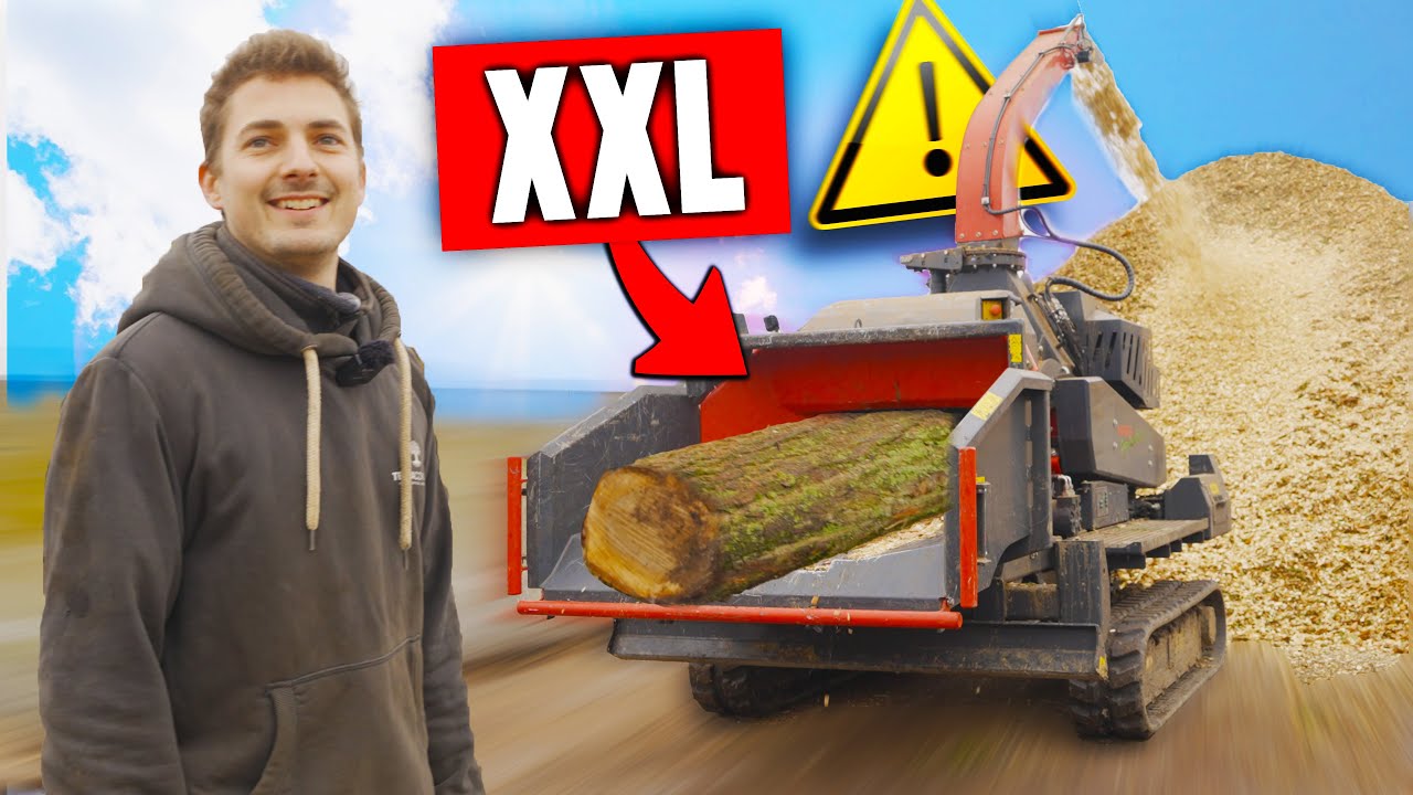200cv &agrave; turbo, 150 000&euro; : Le broyeur d'arbre XXL !! 🌳