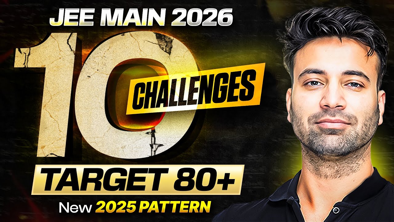 JEE 2026 | Your Last Chance to Score 80+ in Chemistry 🔥