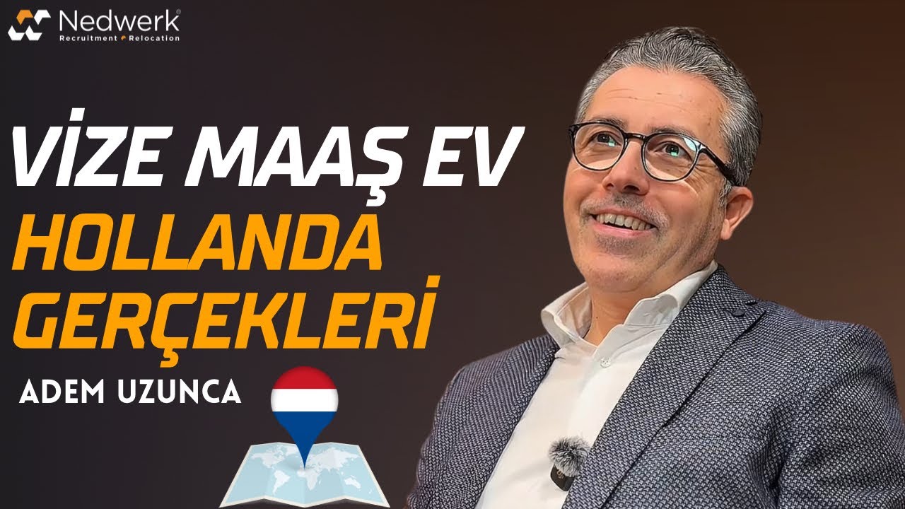 Vize, Maaş, Ev… Hollanda Gerçekleri Açık Açık Konuştuk! Adem Uzunca Hollanda 2026'yı anlatıyor!