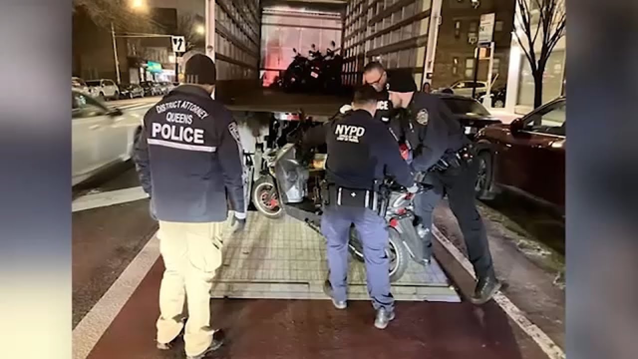 NYPD continues its crackdown on so-called ghost cars