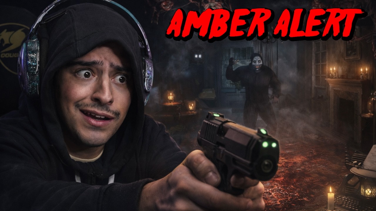 JOGANDO TERROR NA SEXTA FEIRA 13! | Amber Alert