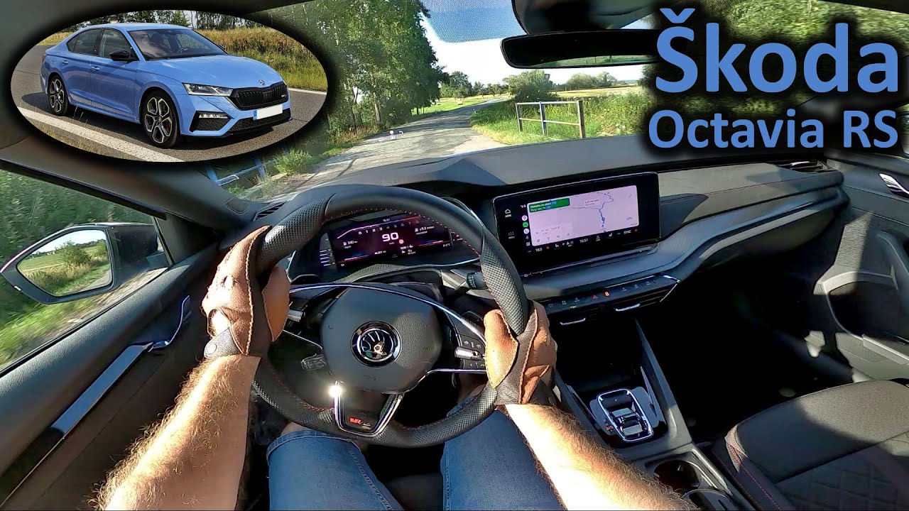 2023 &Scaron;koda Octavia RS 2.0 TSI DSG | POV test drive