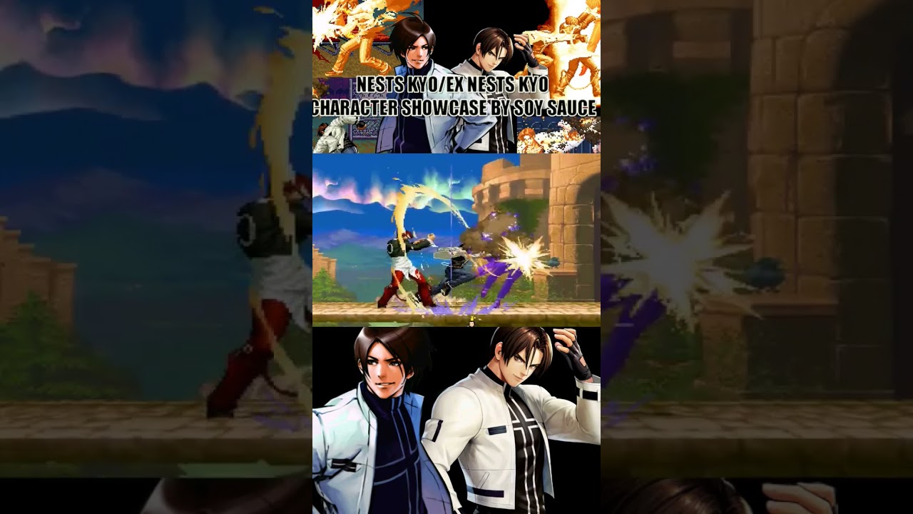 NESTS Kyo/EX NESTS Kyo Character Showcase#shorts #mugen #aznpikachu215  