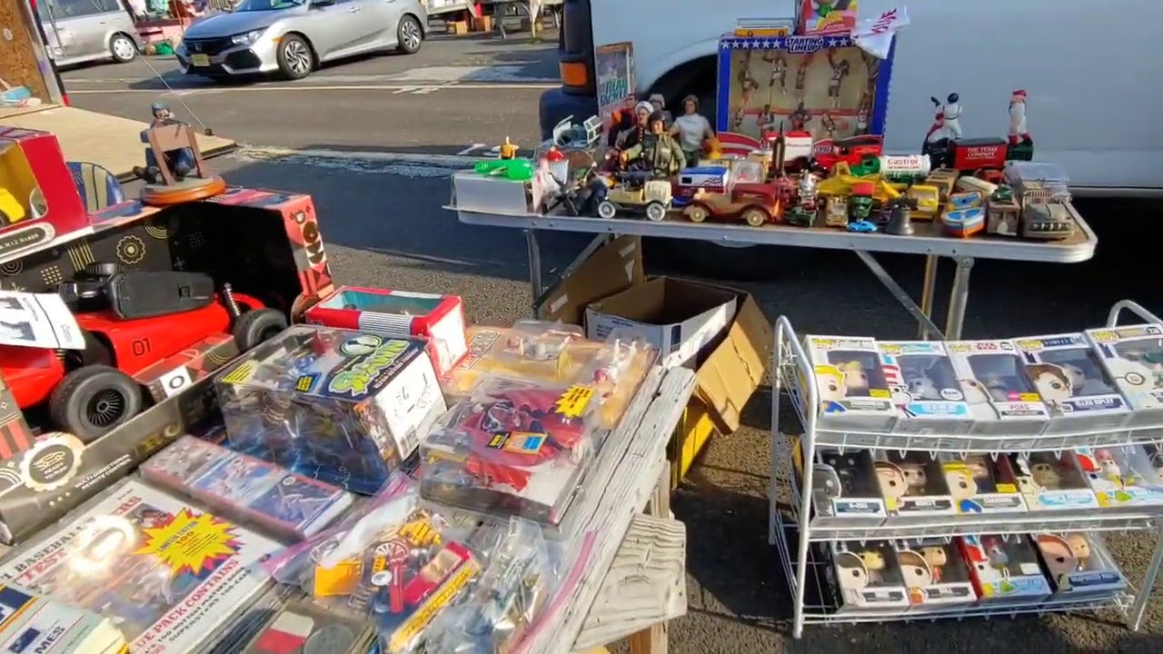 Columbus flea market(Walk around the flea with me)