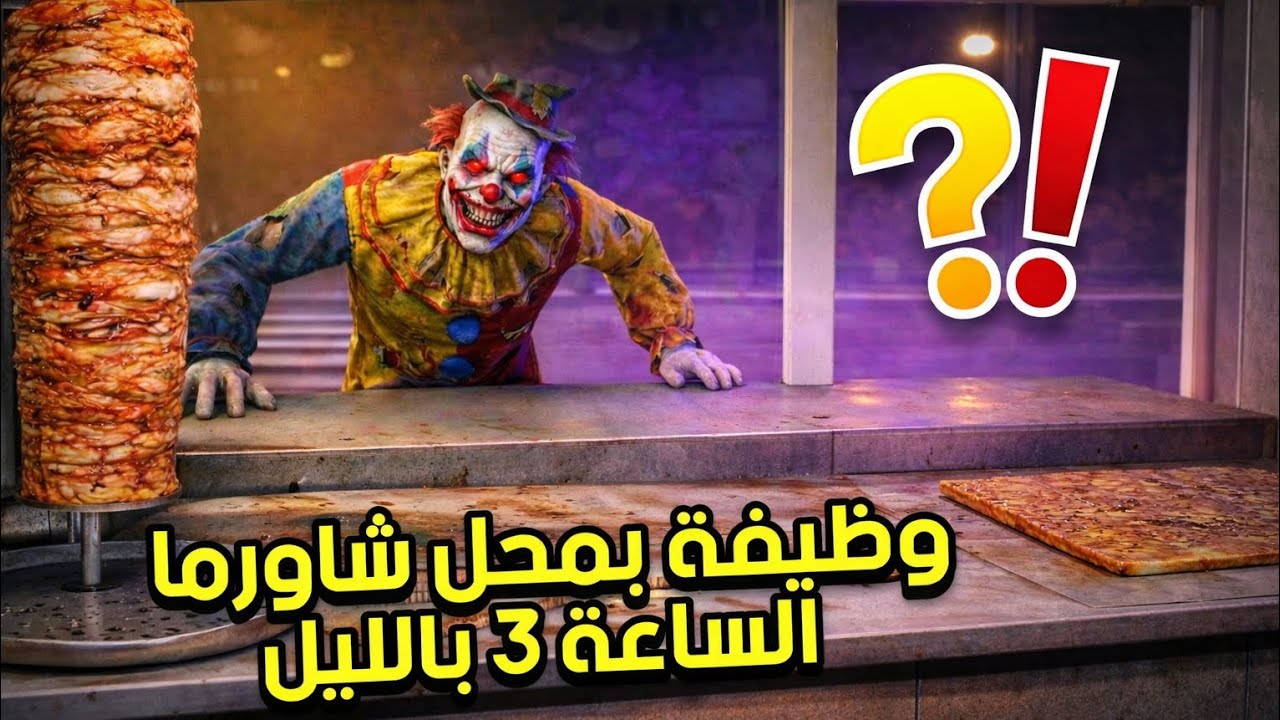 وظيفة بمحل شاورما الساعة 3 بالليل
