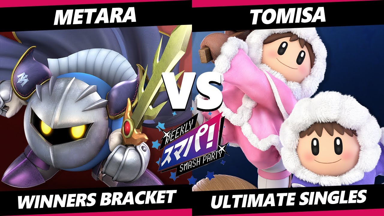 Sumapa 109 - metara (Meta Knight) Vs. Tomisa (Ice Climbers) Smash Ultimate - SSBU