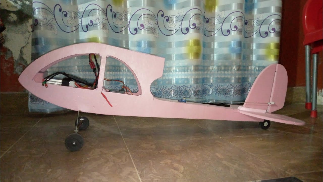 How to make pusher rc plane # Beeker rc plane