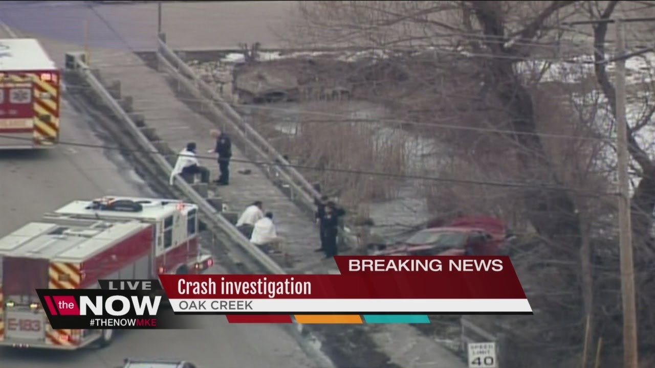 Oak Creek Police Chase Ends in Crash