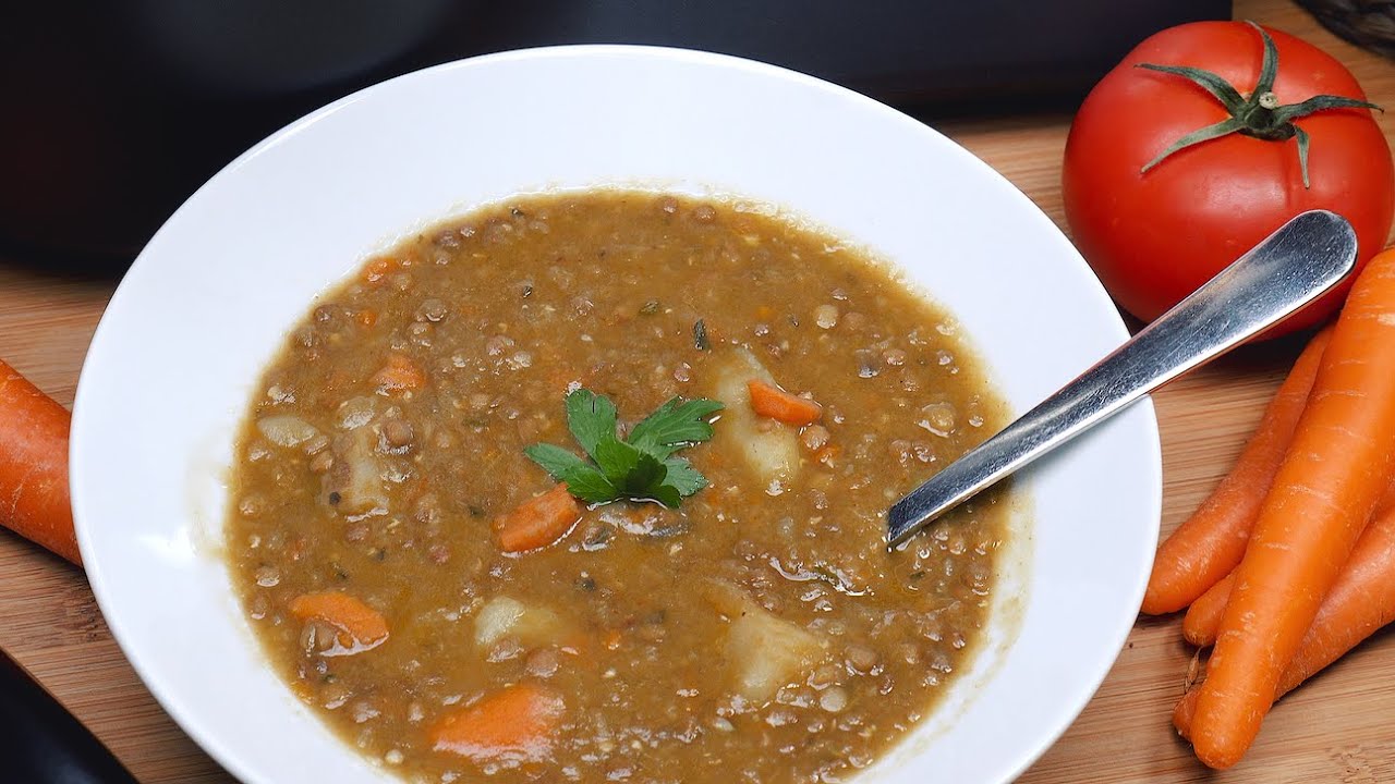 LENTEJAS CON VERDURAS⎮Súper  fácil con el ROBOT MyCook TOUCH de TAURUS 😊