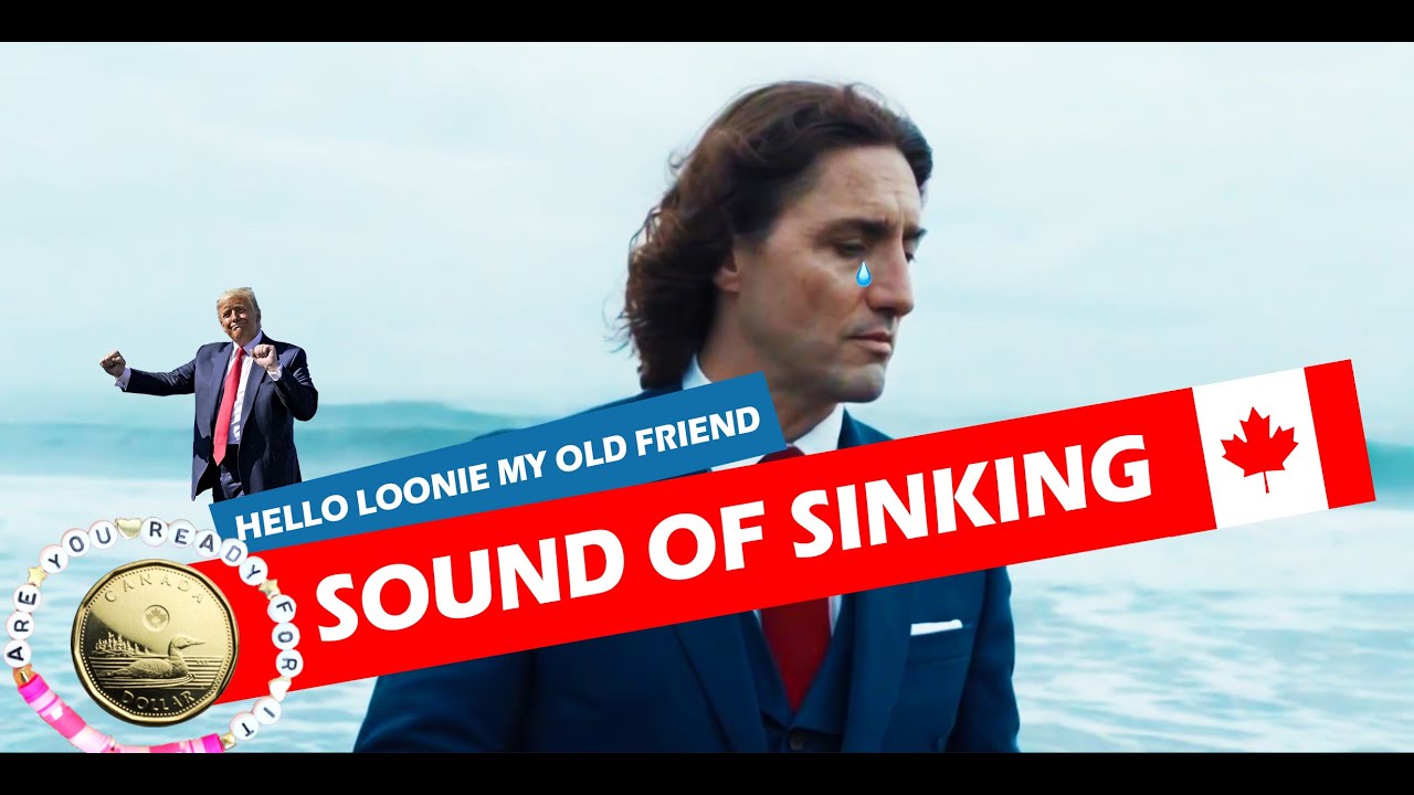 The Sound of Sinking: AI Trudeau Reacts to US Tariffs (Sound of Silence Parody)