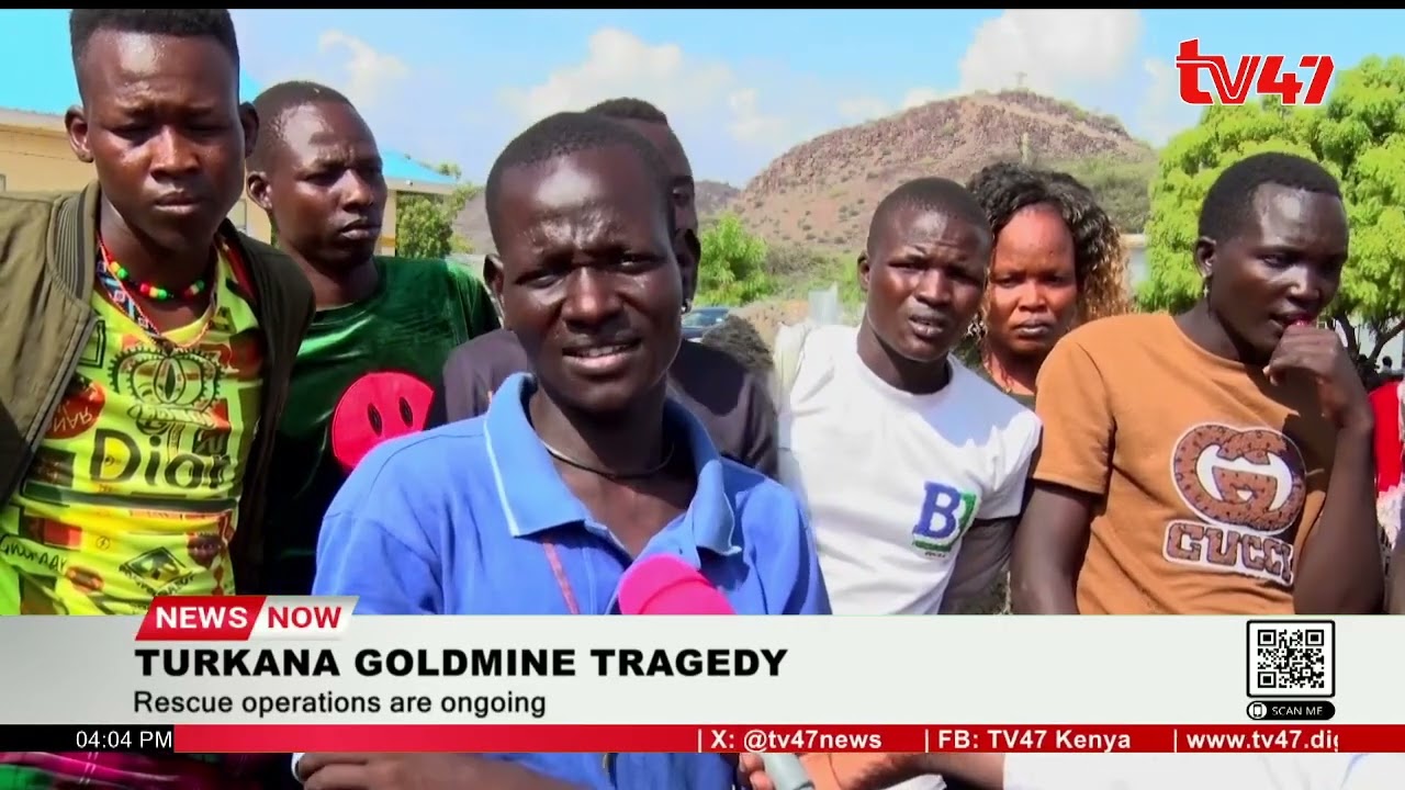 Mine collapses in Turkana