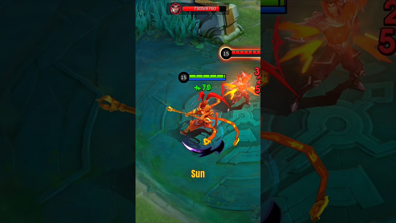 3-й бафф Суня на расширенном сервере #ml #mlbb #mobilelegends