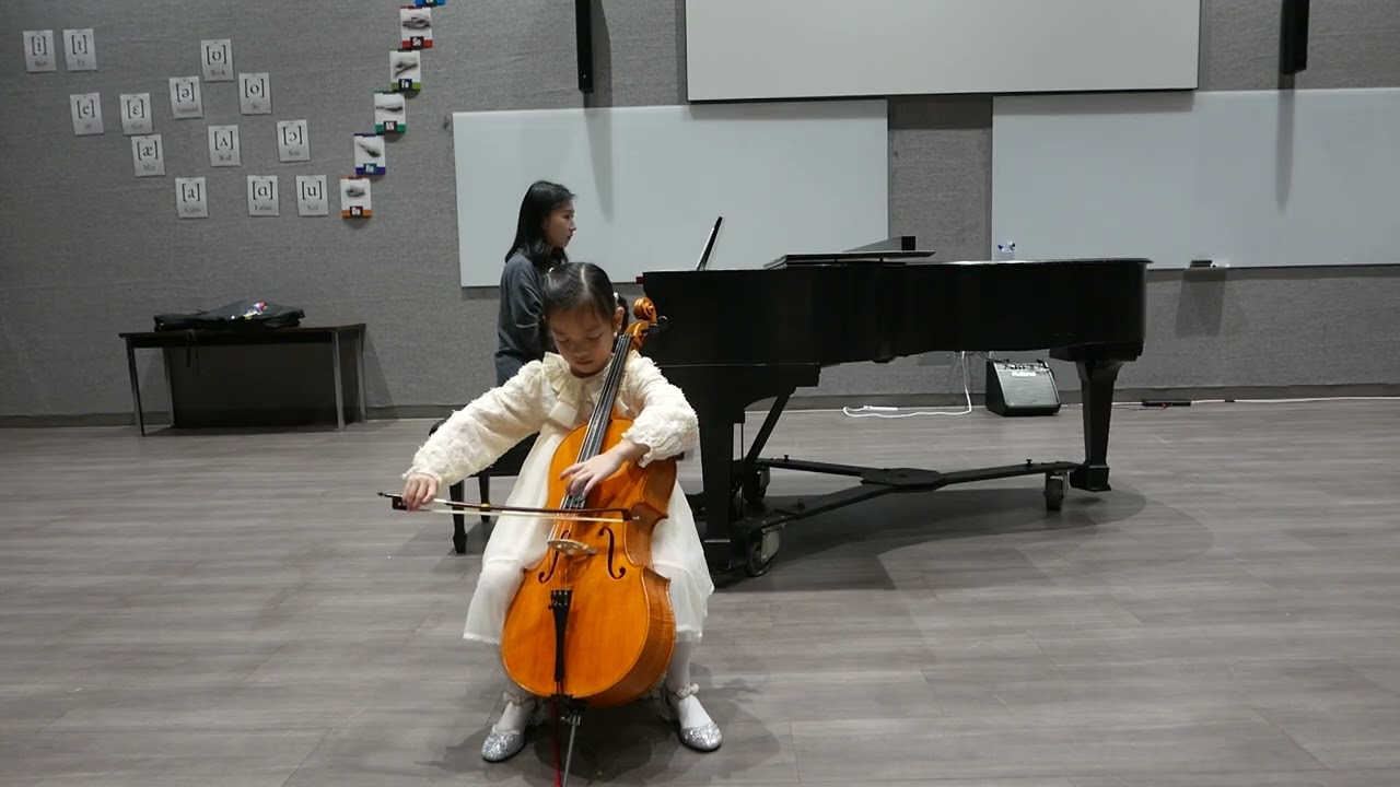Athena Suzuki Cello Book 7 Gavotte by David Popper