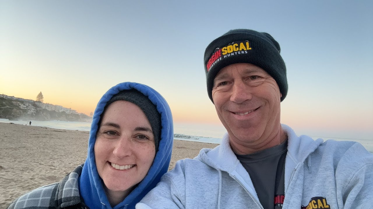 Diggin' SoCal is live! Beach Metal Detecting