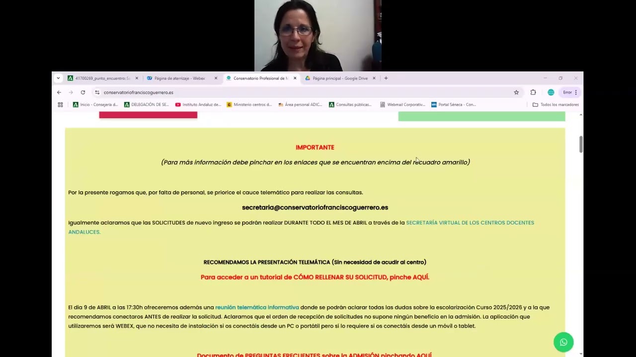 Reunión Informativa Admisión 2025, parte 1