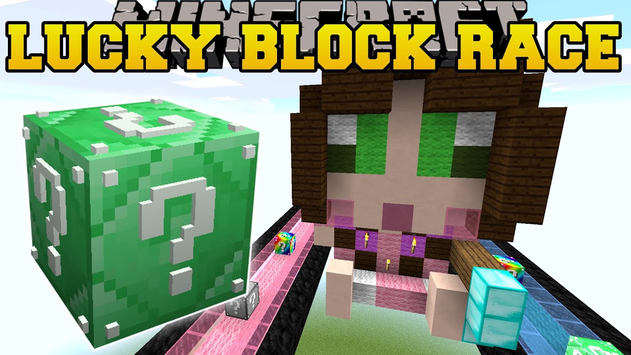 Minecraft: EPIC SO MANY LUCKY BLOCKS RACE - Lucky Block Mod - Modded Mini-Game