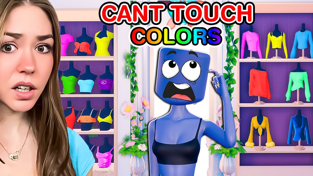 Dress to Impress But I Can't Touch COLORS..