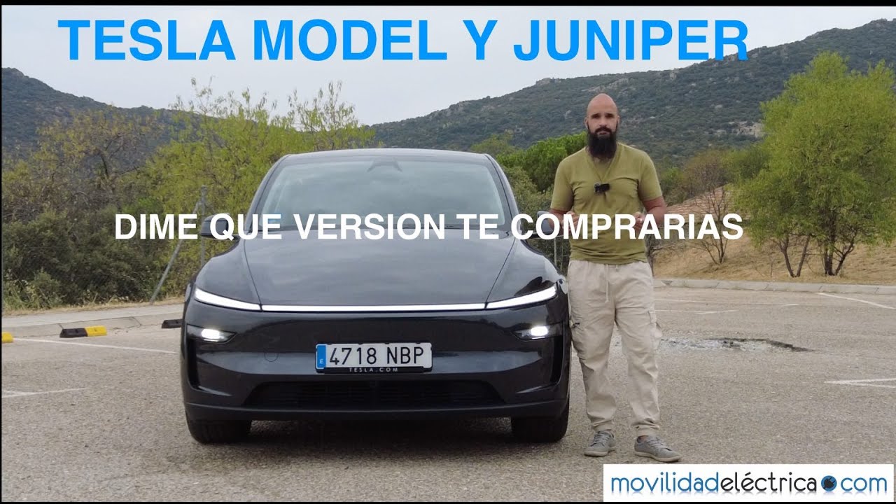Prueba Tesla Model Y Juniper. Elige tu versión