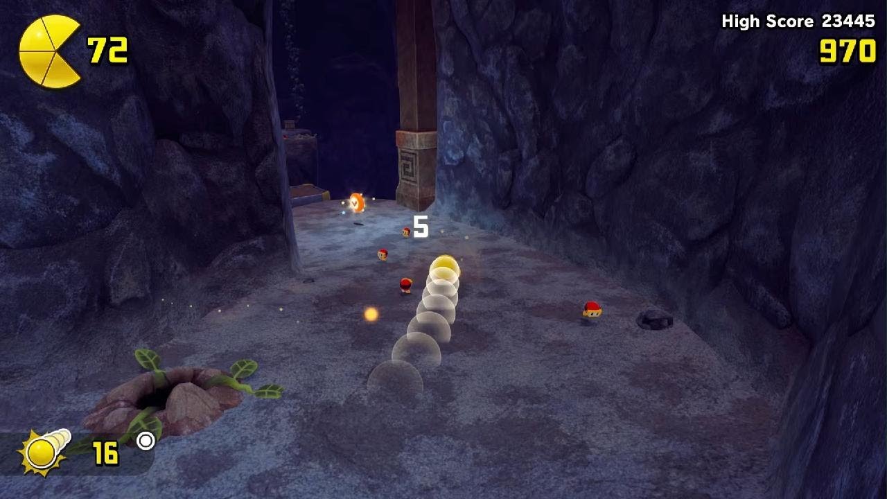 Pac-Man World 2 Repac - Never hang an edge easier than thought (Into The Volcano)