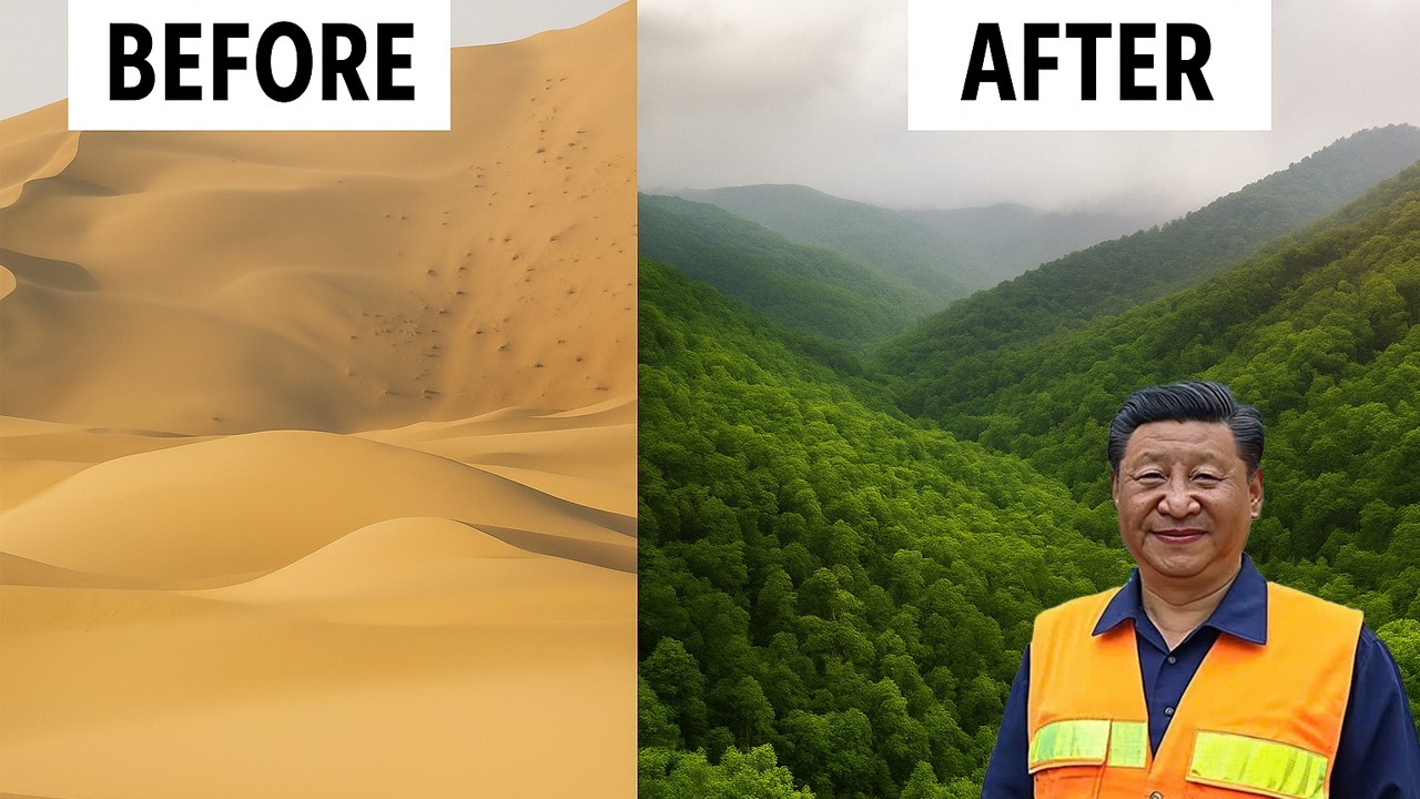 How China Is Turning Deserts Into Forests?