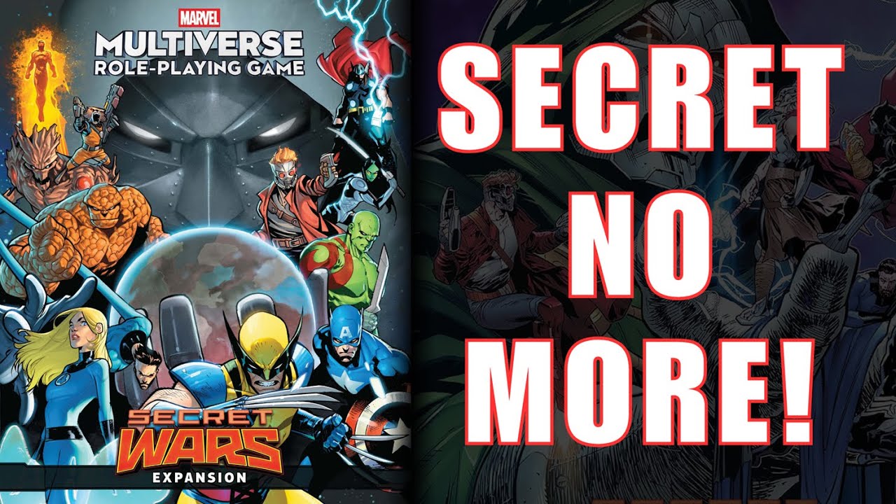 Тайные войны! Всё, что мы знаем о новейшем дополнении к ролевой игре Marvel Multiverse.