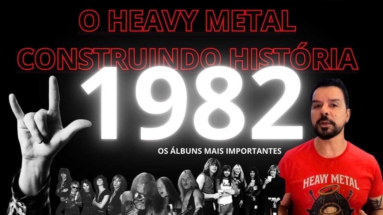 TOP 10 ÁLBUNS DE METAL DE 1982 - Ordem de Importância Histórica