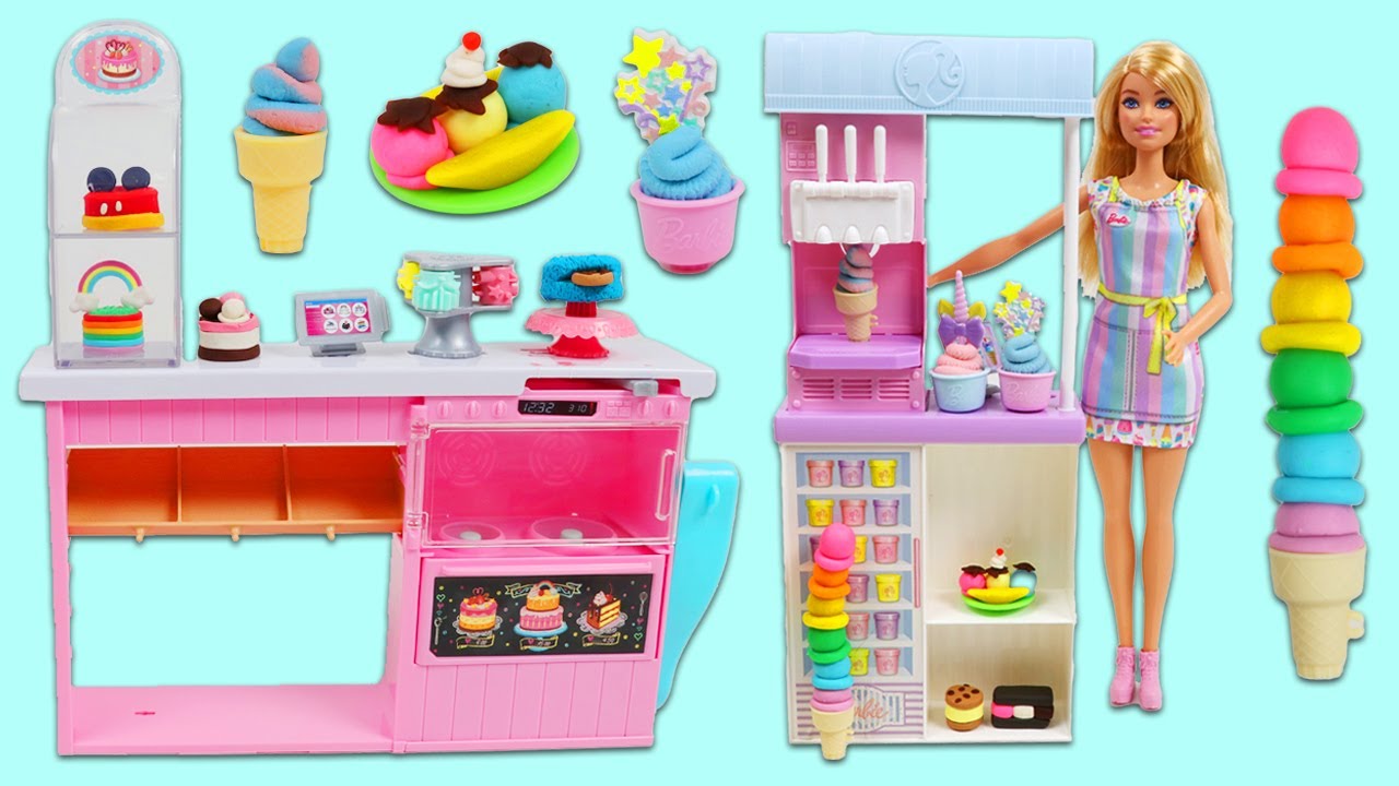 Let's See Whats Inside Barbie's Sweet Shop!