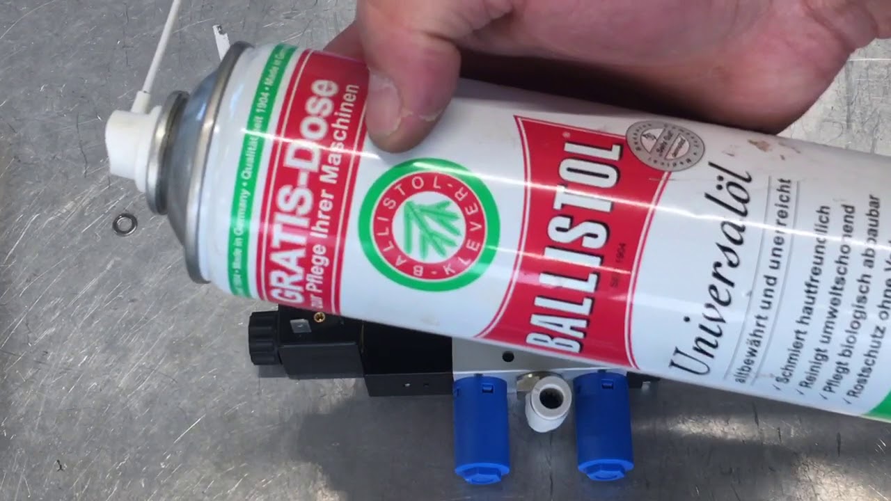 5/2 way valve clean