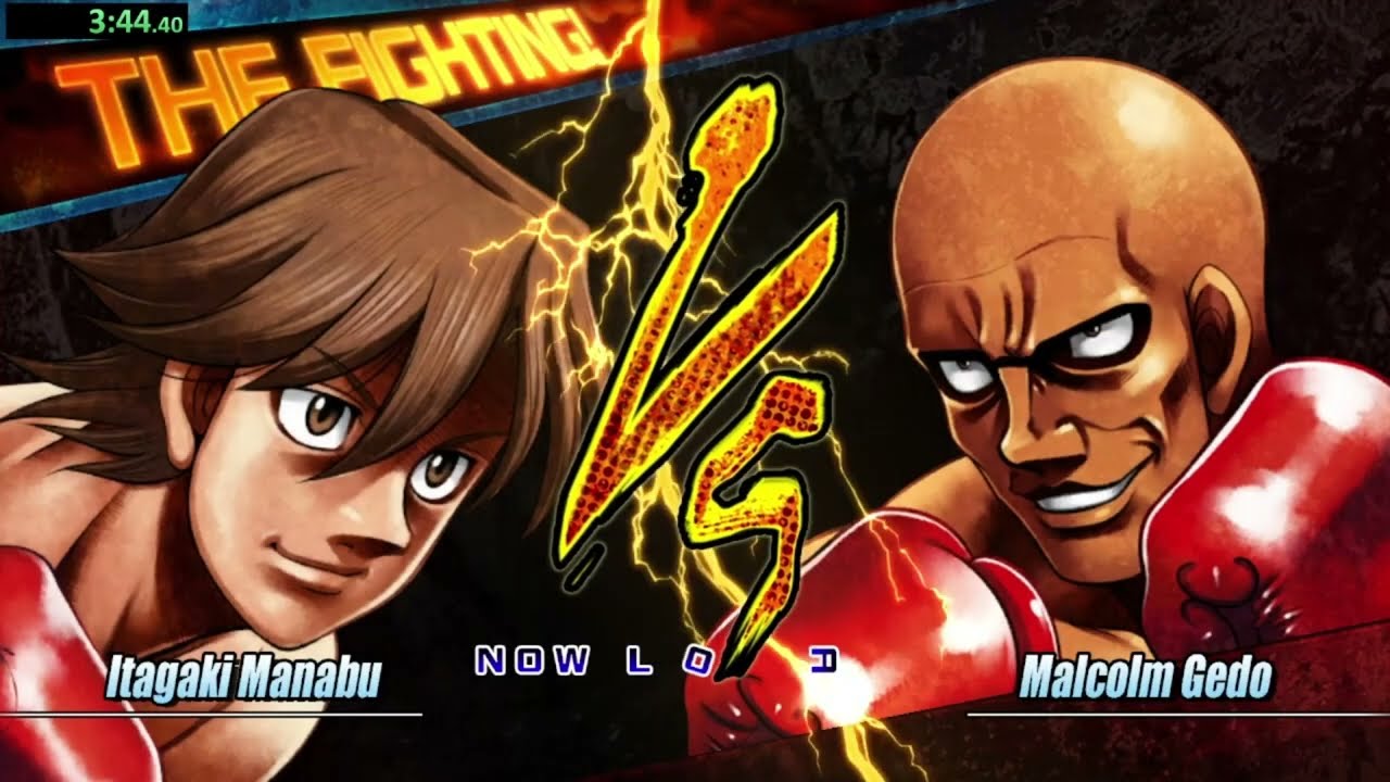 New record [SPEEDRUN] Hajime no ippo: The fighting (RPCS3) - Itagaki Manabu- (15m 36s)
