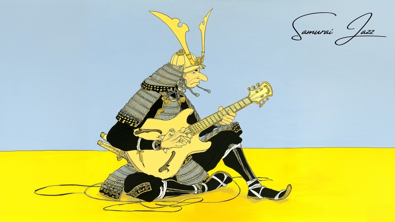 Somewhere far away, a samurai keeps playing