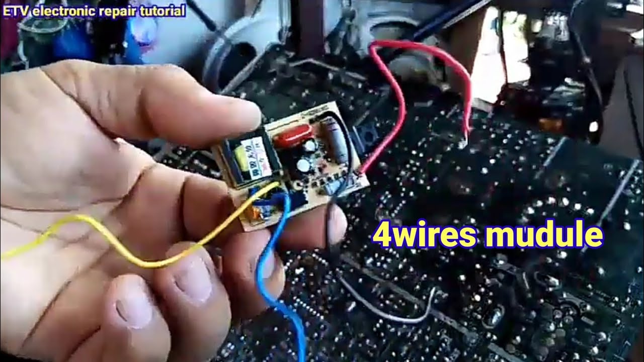cinemaborg sharp 14inch crt tv no power...4wires..