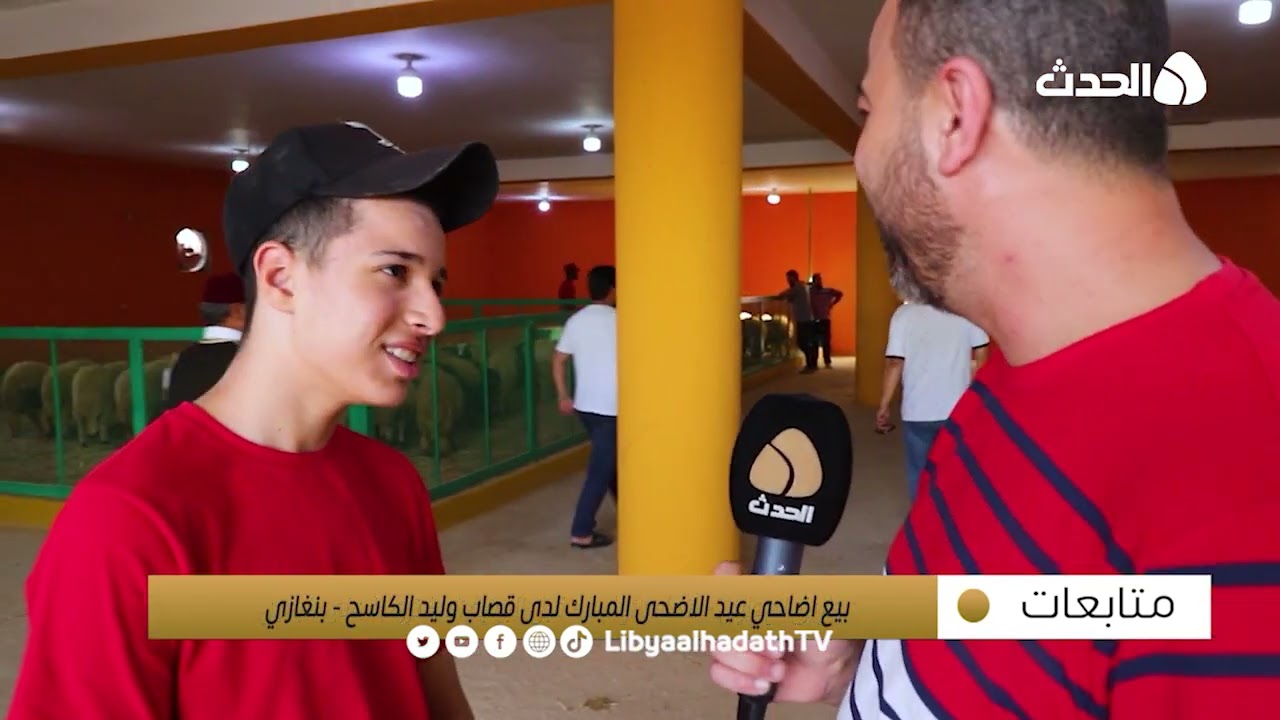 متابعات | بيع أضاحي عيد الأضحى المبارك لدى قصاب وليد الكاسح - بنغازي