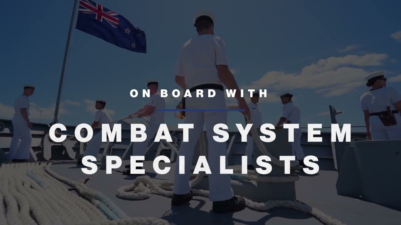 Royal New Zealand Navy - COMBAT SYSTEM SPECIALIST Trade Careers Video
