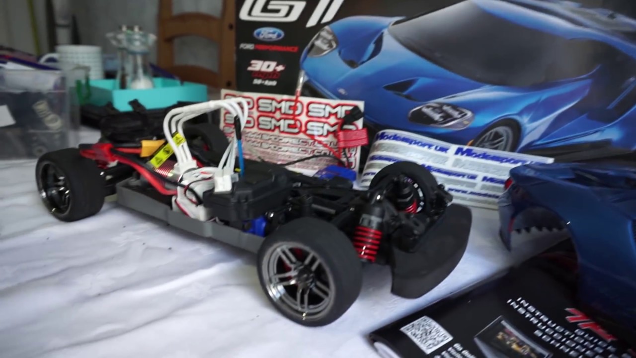 Traxxas Ford GT Cheap Brushless Conversion to VXL