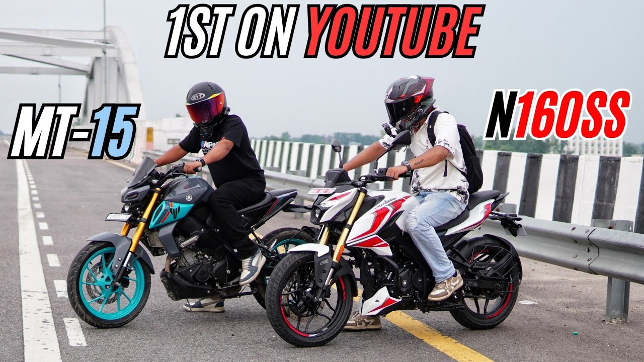 All New Pulsar N160SS VS OG MT-15 | Performance Test | 1st On YouTube!