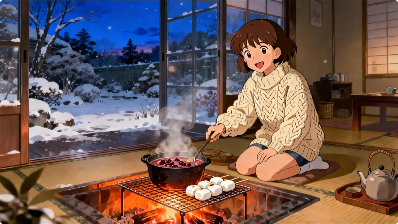 Warming Your Soul: Cozy Meals from Summer to Winter | 45 Min Ghibli ASMR ❄️
